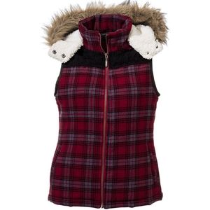 ✨3/$15 Natural Reflections | Red Plaid Sleeveless Vest